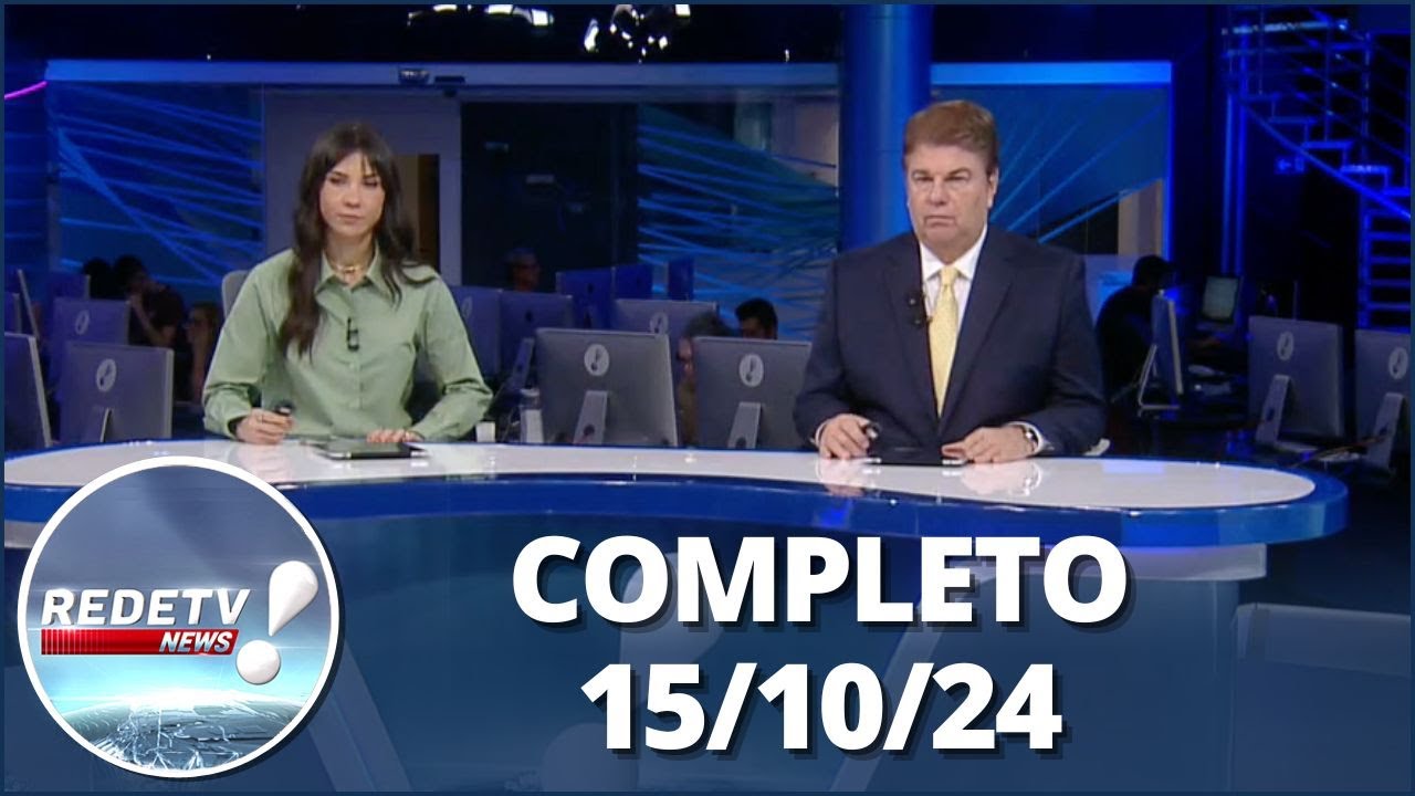 RedeTV News (15/10/24) | Completo