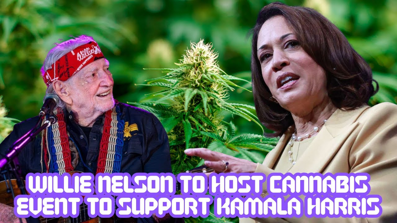 Willie Nelson To Host Cannabis Event To Support Kamala Harris