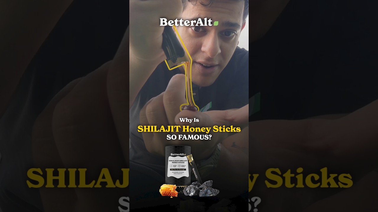 What Makes Shilajit Honey Sticks SO FAMOUS? #betteralt #naturalshilajit