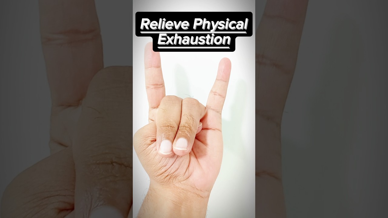 Relieve physical exhaustion #shorts #miraclehands11 #stressrelief #exhaust #relief