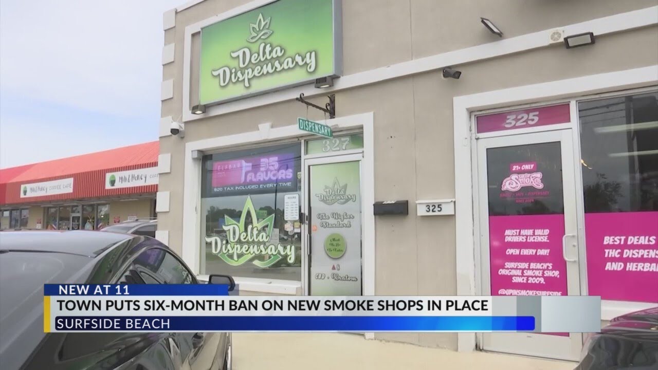 Surfside Beach Town leaders approve 6-month ban on new vape, cannabis and tobacco stores