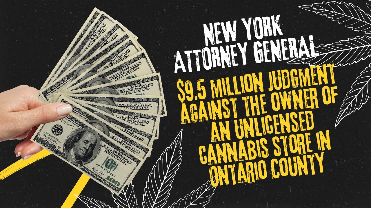 AG James Takes Down Unlicensed Cannabis Store Owner with 9.5 Million Dollar Judgment