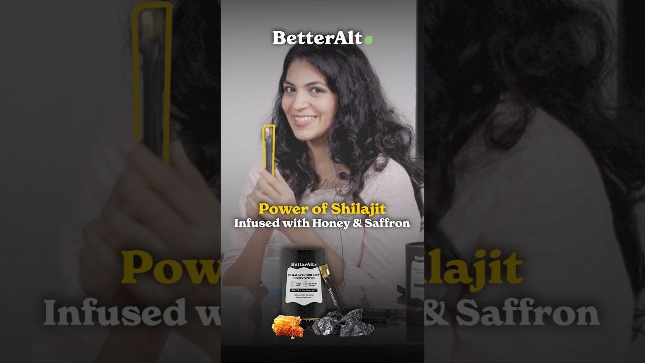 Why Shilajit + Honey and Saffron is a game changer #betteralt #shilajithoneysticks