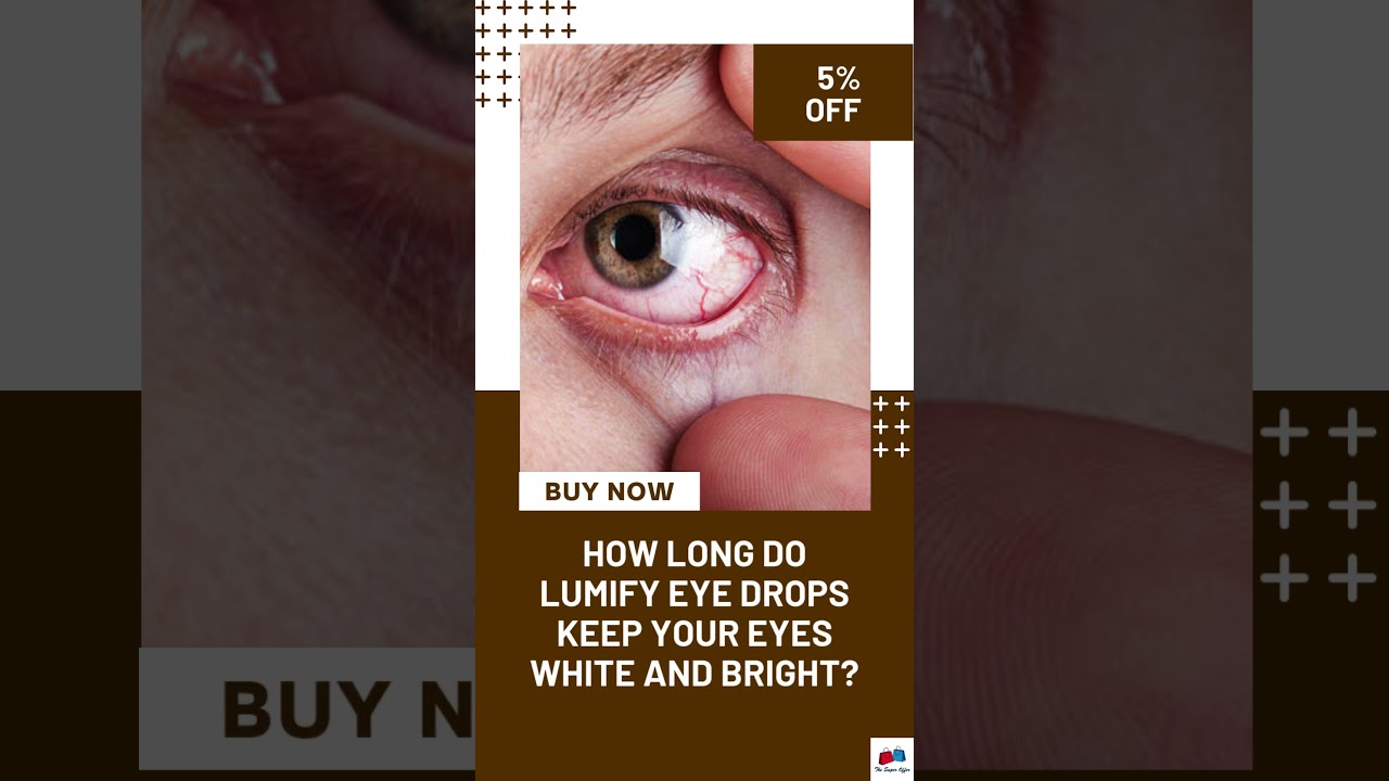 How long do Lumify eye drops keep your eyes white and bright #eyedrops #wisconsin  #usa