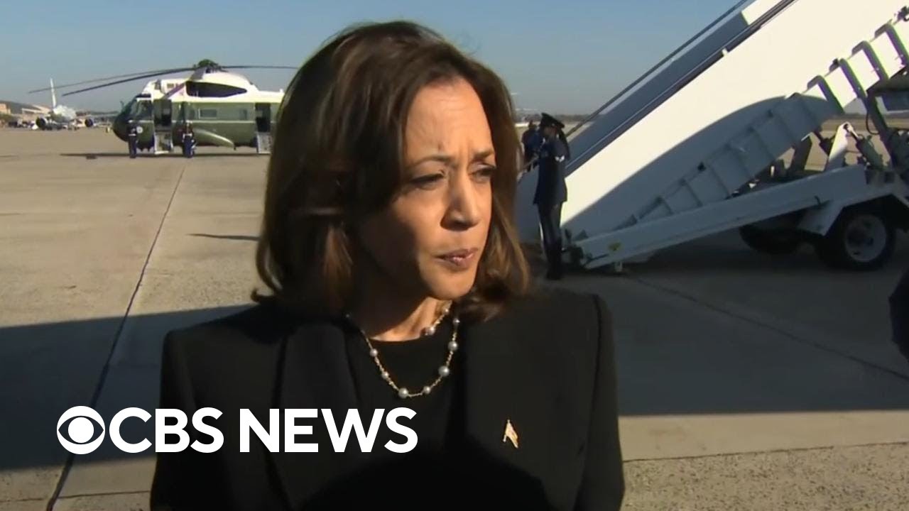 Kamala Harris addresses Biden's “garbage” comment