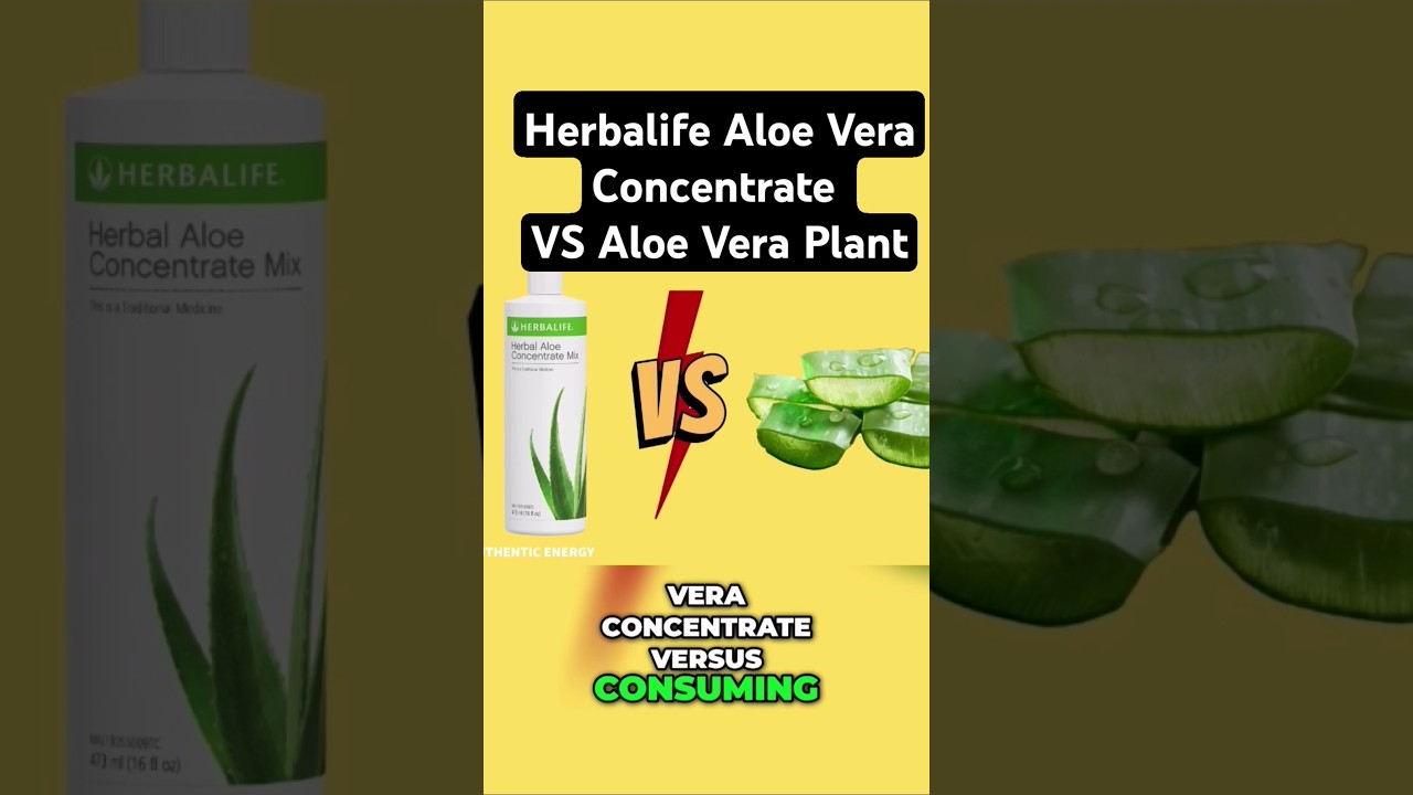 Herbalife Aloe Vera vs Aloe Vera Plant: What You Need To Know