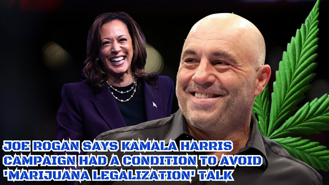 Joe Rogan says Kamala Harris campaign had a condition to avoid 'marijuana legalization' talk