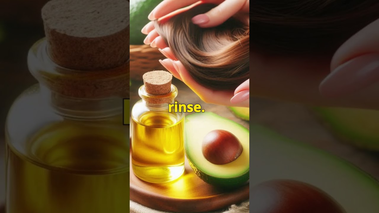 DIY Avocado Oil Hair Mask