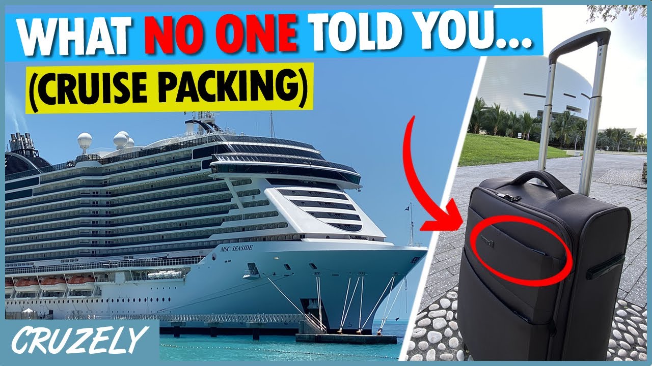 What You'll Wish You Knew Before PACKING for a Cruise