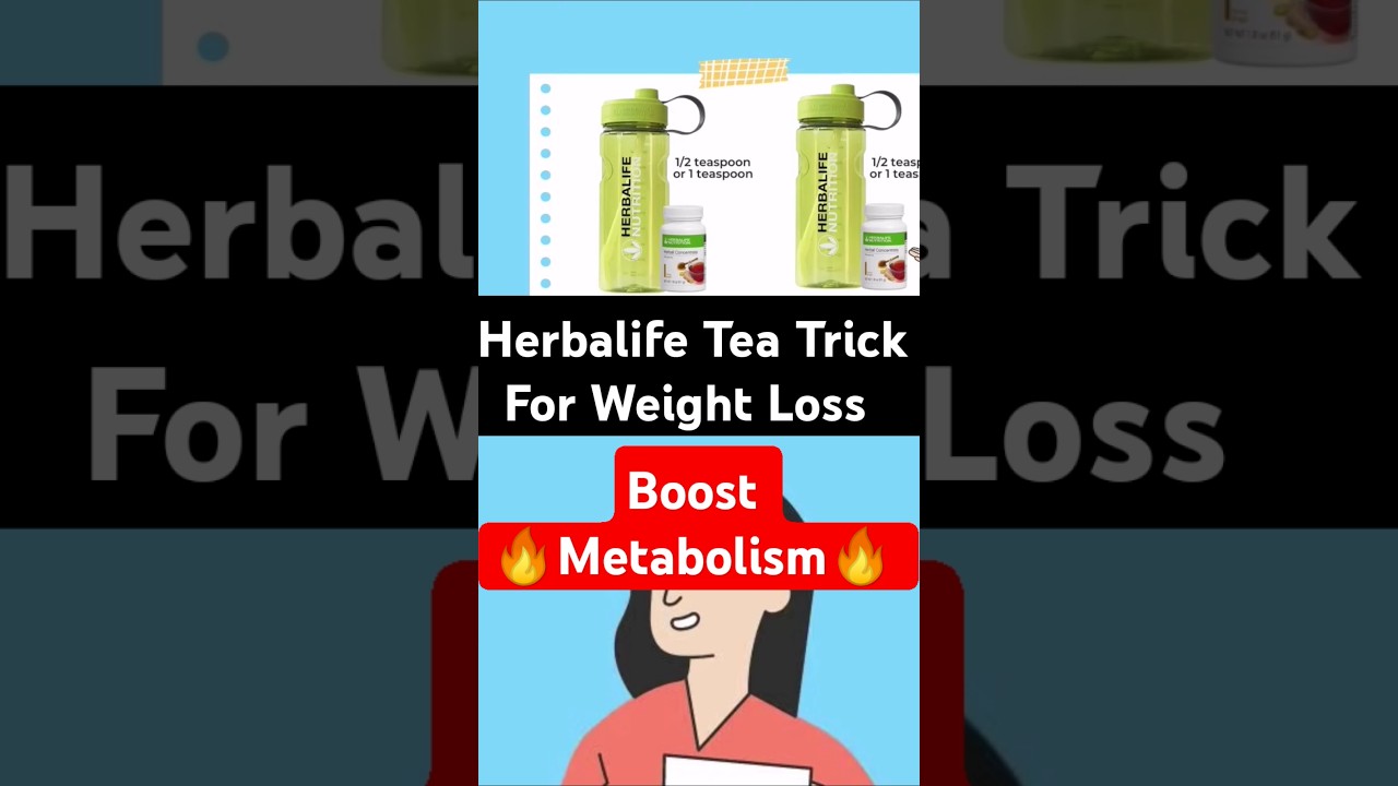 Boost Your Metabolism with this HERBALIFE TEA Trick