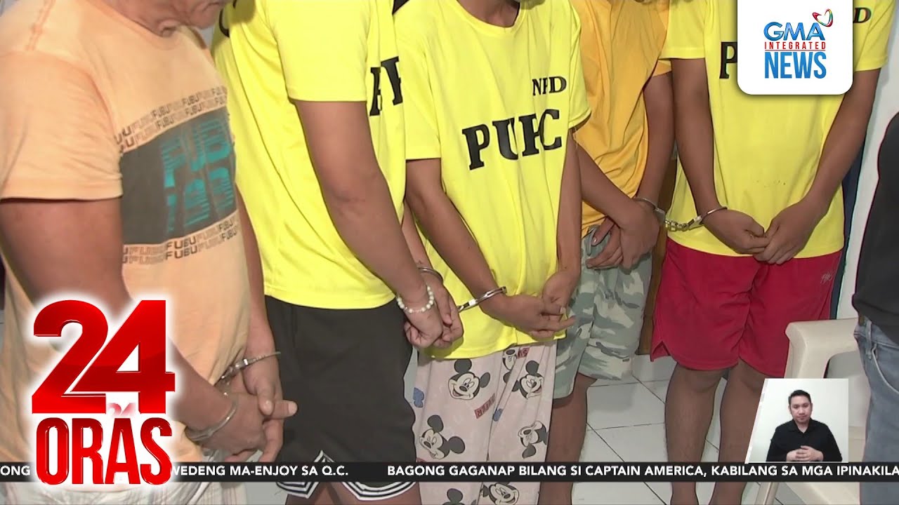 5 kabilang ang 2 estudyante, nasakote habang nagre-repack umano ng shabu | 24 Oras