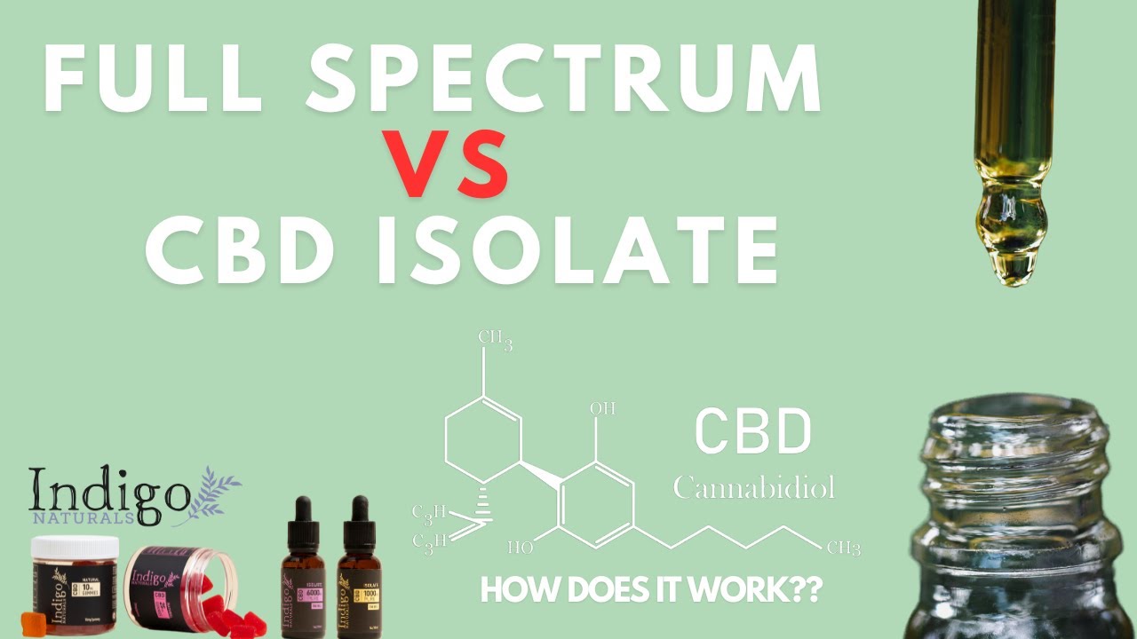 How does CBD work? Understanding the Full Spectrum vs CBD Isolate debate!