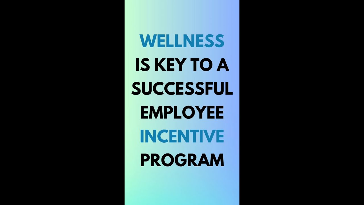 Wellness is the key to success!