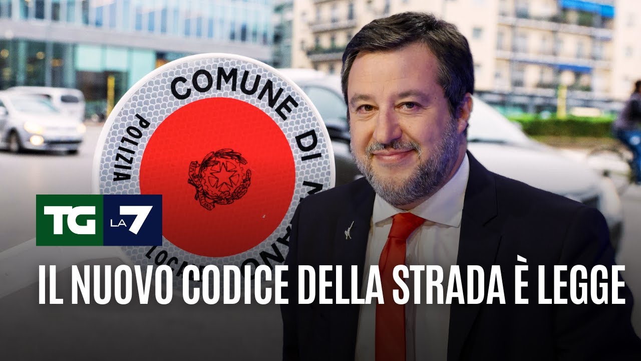 Il nuovo codice della strada è legge