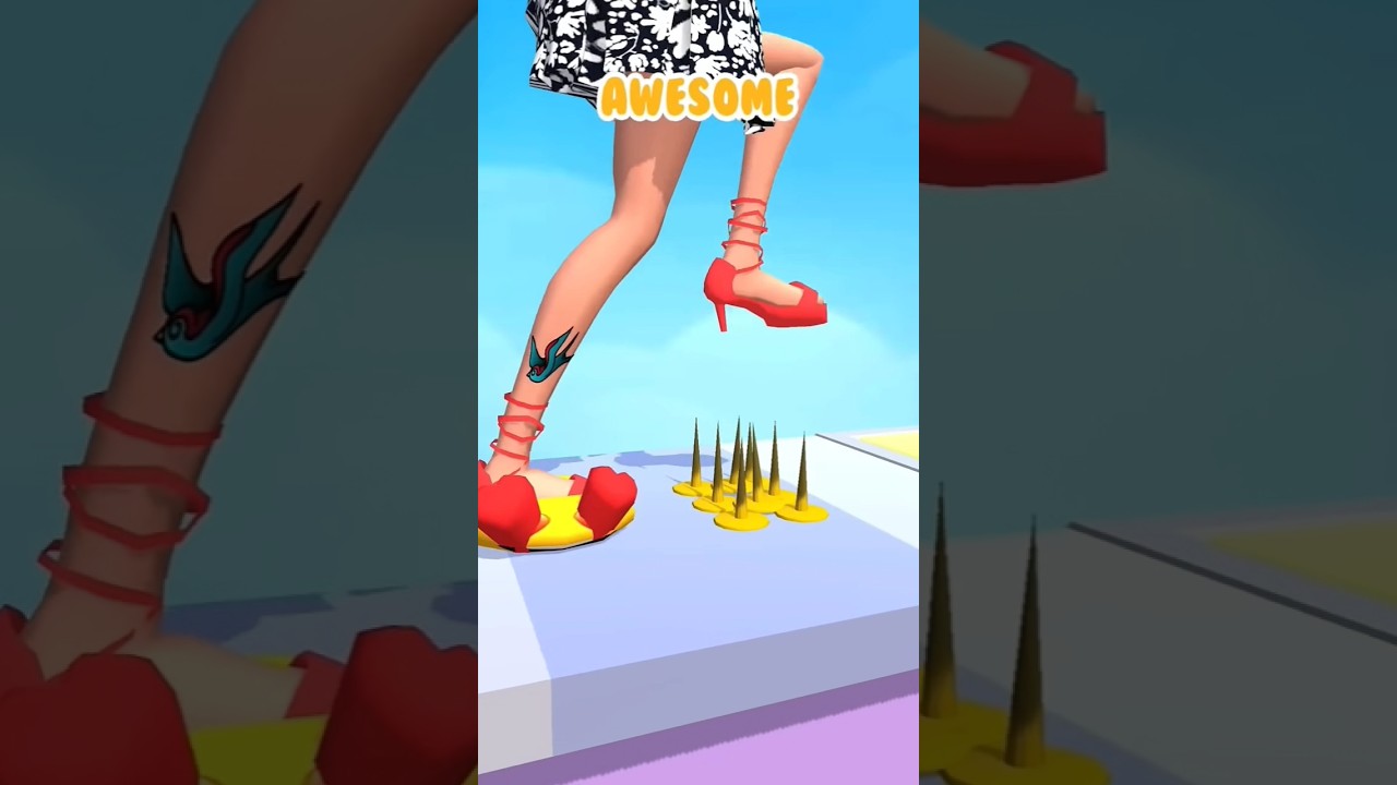 Wait a minute! 😭 ,ASMR Tippy Toe 3D 😱 #shorts #asmrsounds #tiktok