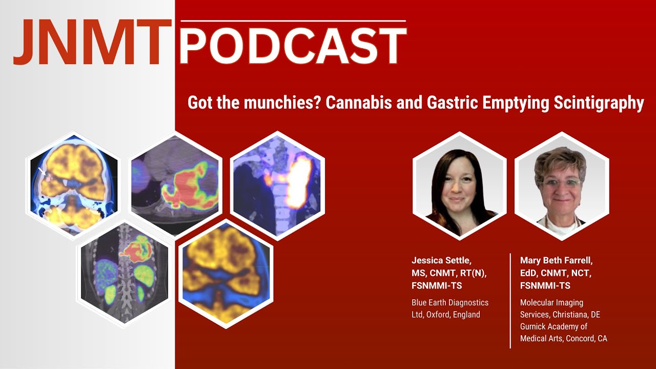 JNMT Podcast Episode 1: Got the Munchies? Cannabis and Gastric Emptying Scintigraphy