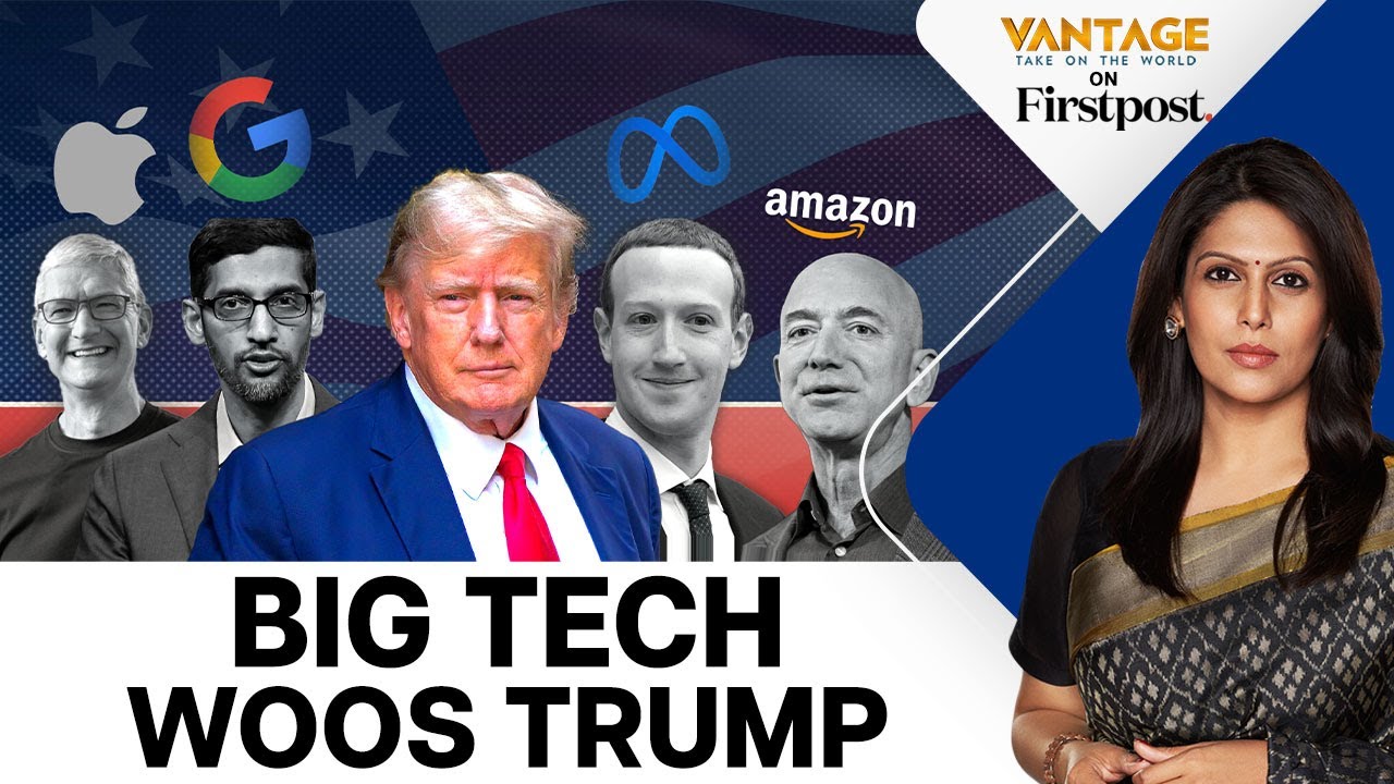 Mar-a-Lago Diplomacy: Why Big Tech is Cozying Up to Trump | Vantage with Palki Sharma