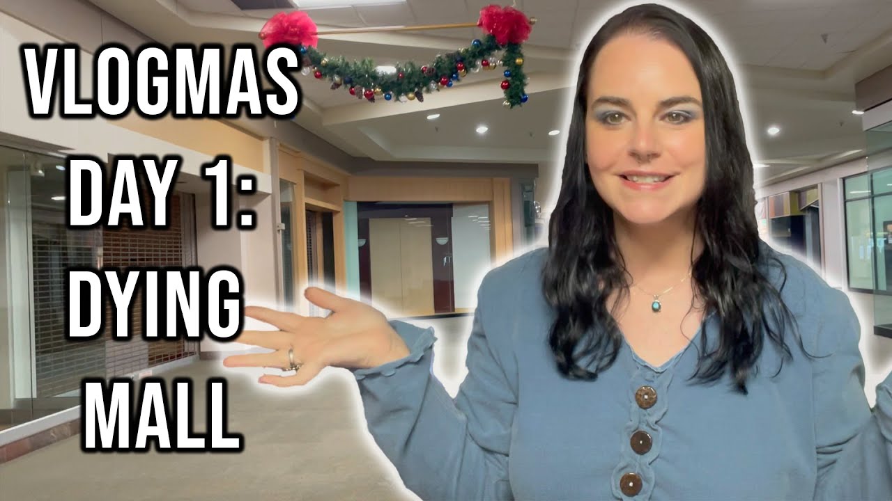 vlogmas day 1: visiting our dying small-town mall + getting a new stove!