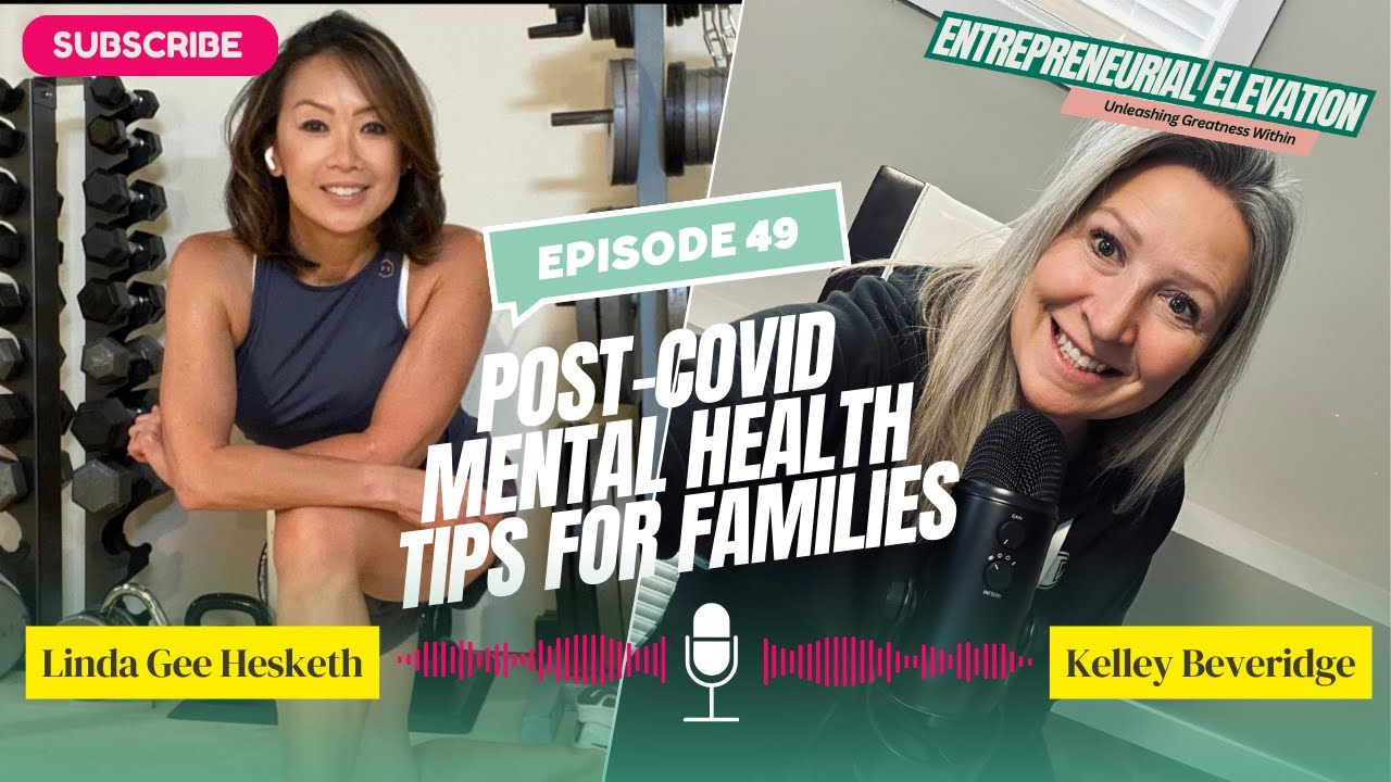 Ep.49 Post-Covid Mental Health Tips For Families:  With Wellness Mentor Linda Gee Hesketh