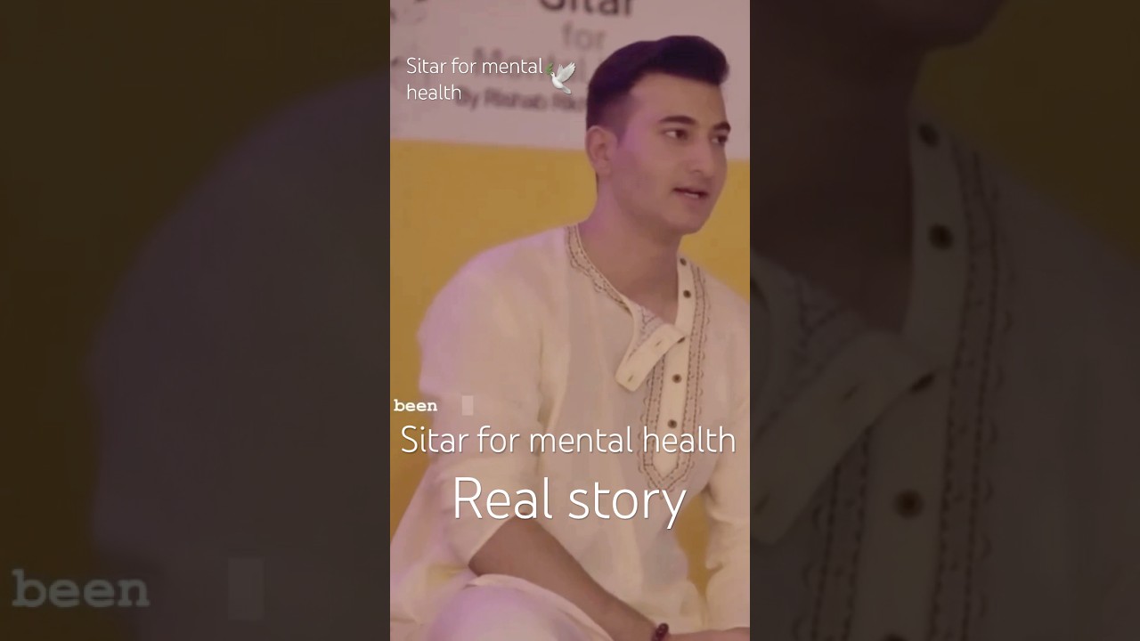 ✨How sitar for mental health started – story✨Rishab rikhiram sharma #rishabsmusic #sitar #viralvideo