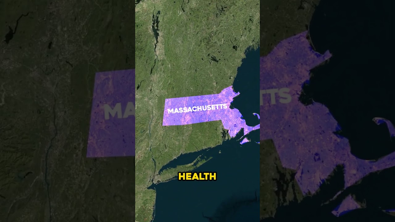 Top 5 States with the Lowest Obesity Rates #usa #usstates #facts