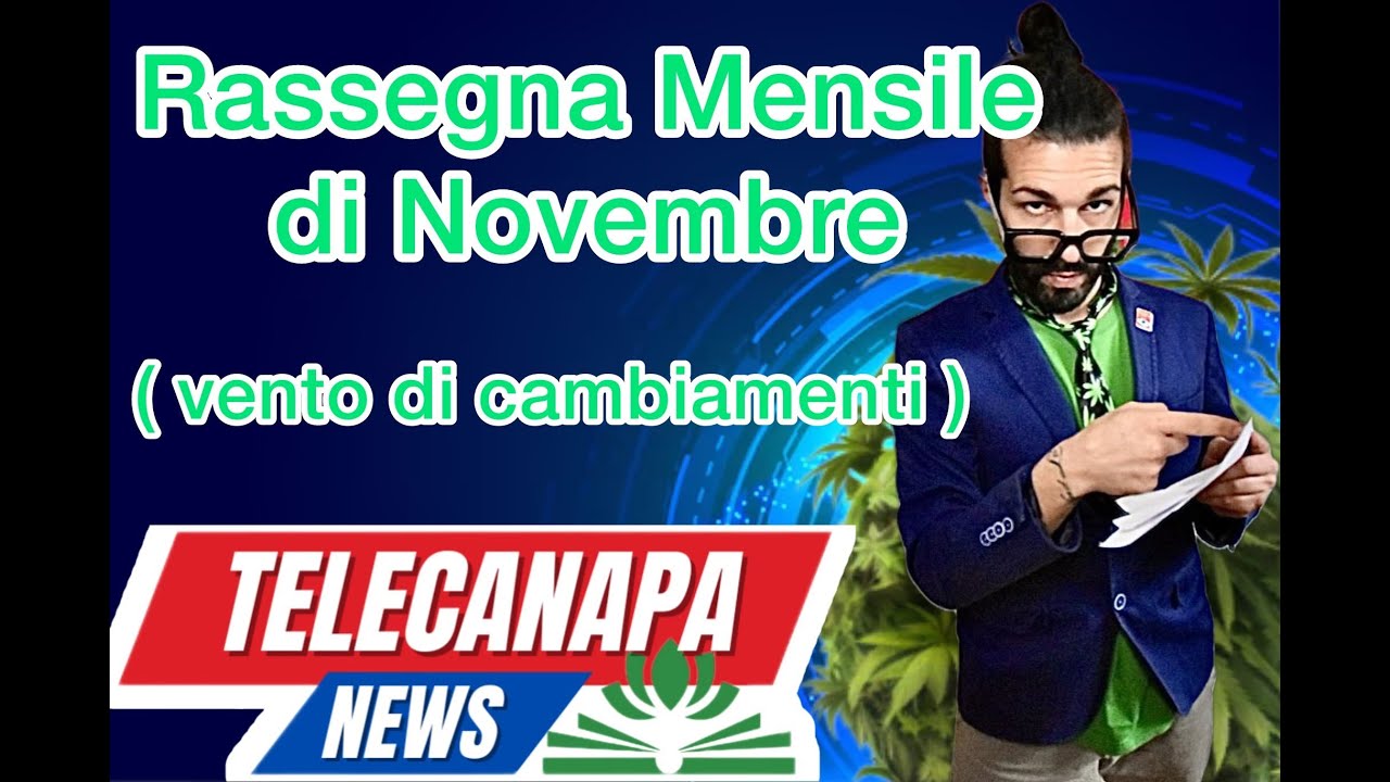 TeleCanapa – Tutte le novità sulla cannabis nel mondo di Novembre – Cosa cambia con le elezioni?