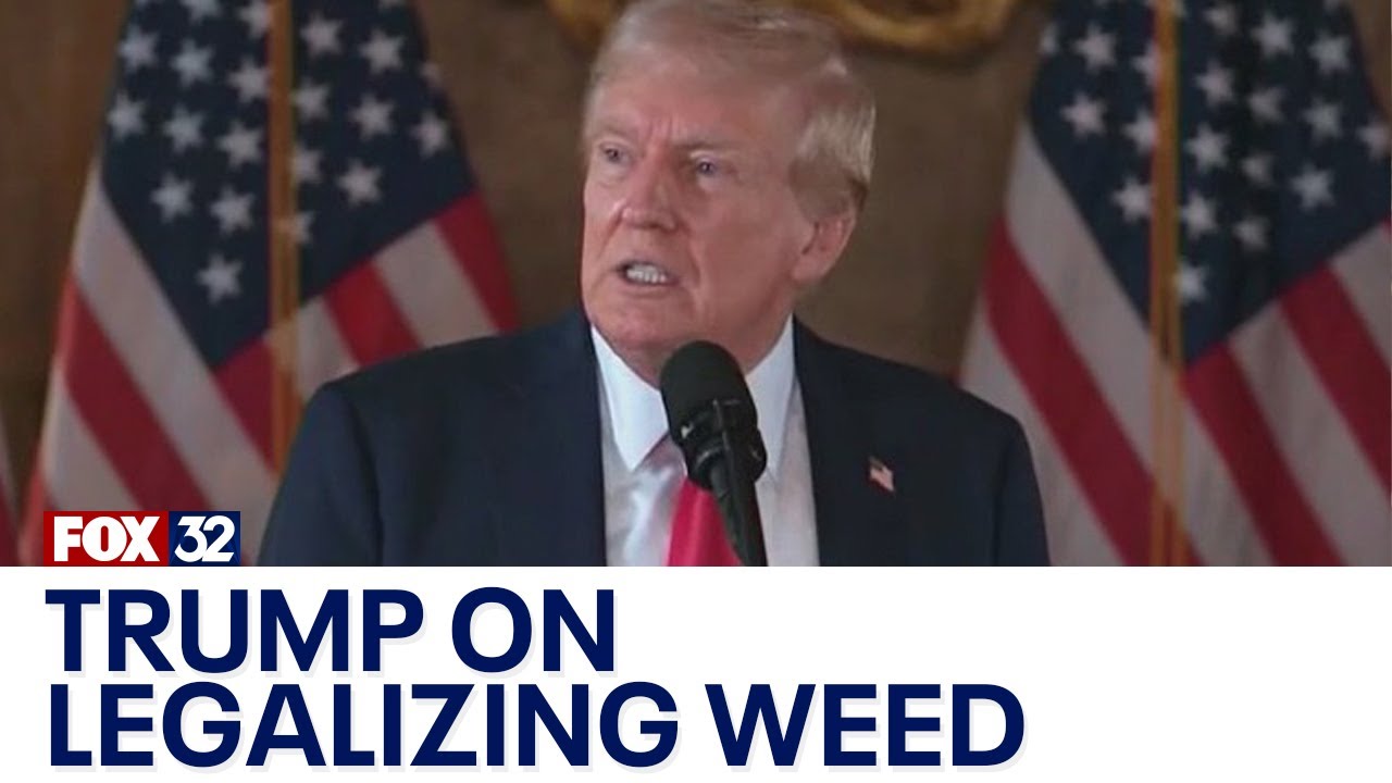 Trump signals support for legalizing marijuana