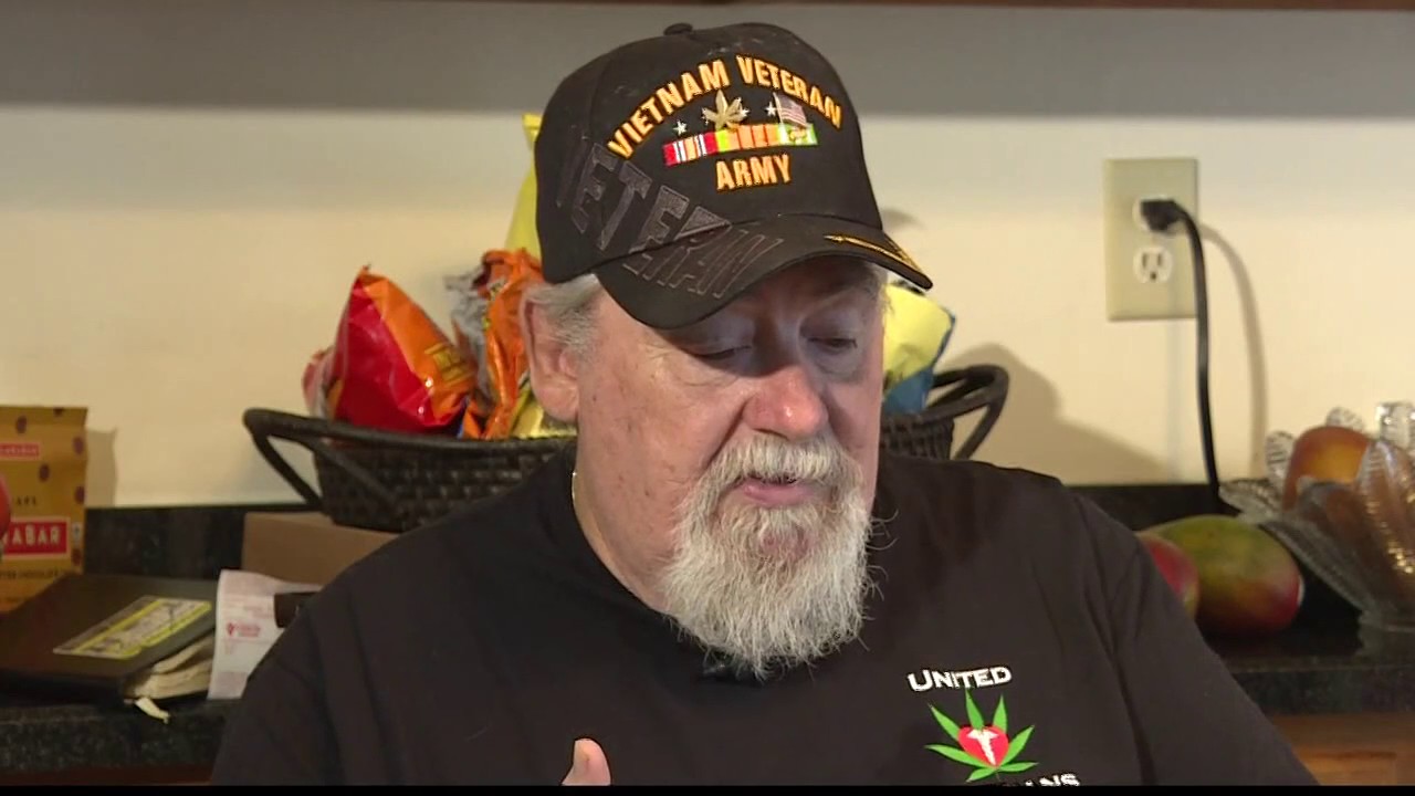 Veteran shows importance of marijuana for wife with ALS