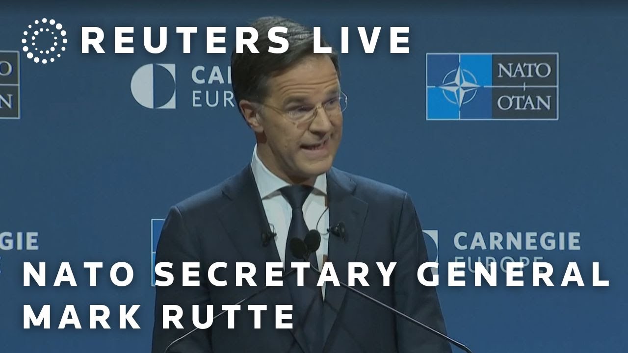 LIVE: NATO Secretary General Mark Rutte speaks at 'To Prevent War, NATO Must Dial Up its Defenses…