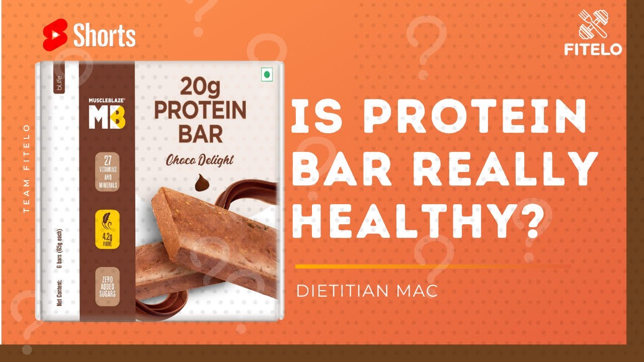 Is Protein-Bar Really Healthy? | Product Review | Dietitian Mac | FITELO | #shorts