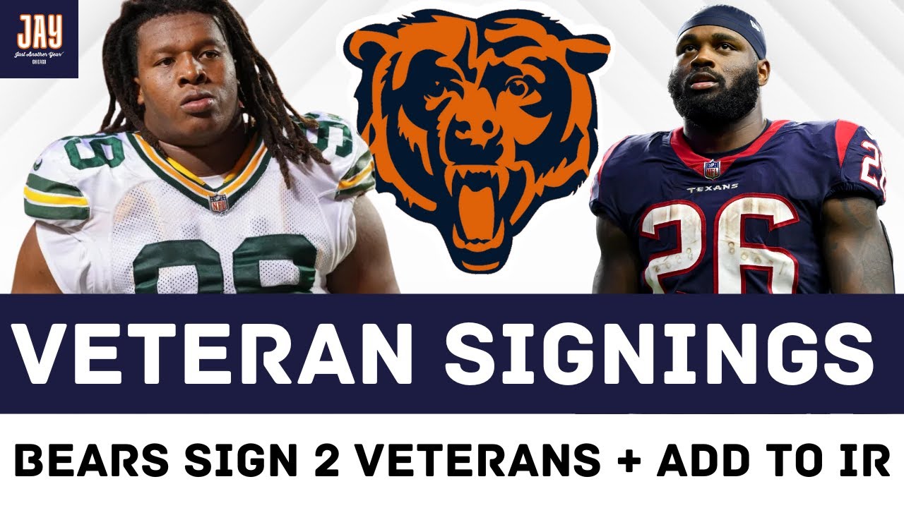 Bears Sign Veteran Defensive Lineman & Running Back + DeAndre Carter OUT. Bears News & Updates