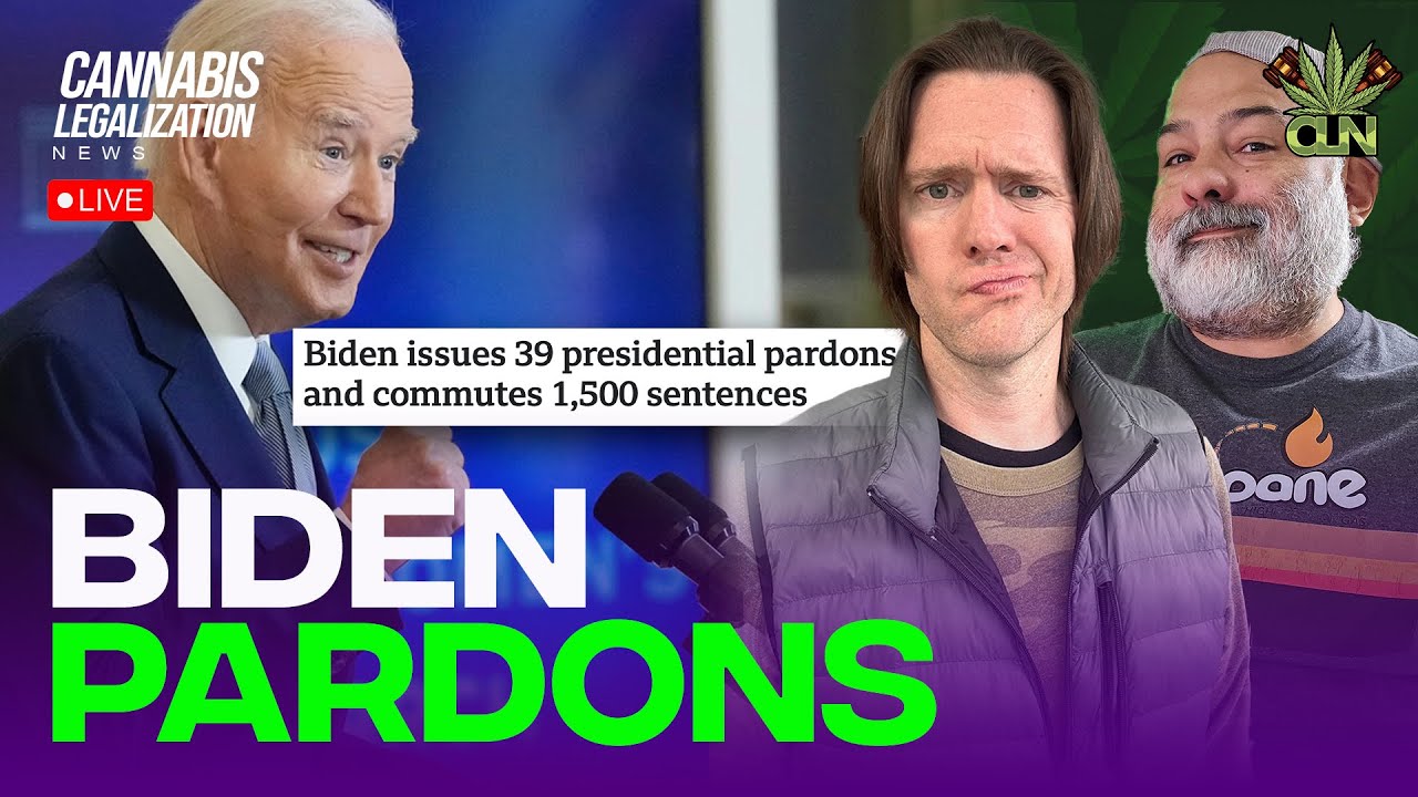 Biden's Historic Cannabis Pardons & More Cannabis Legalization Updates! 🌿🇺🇸