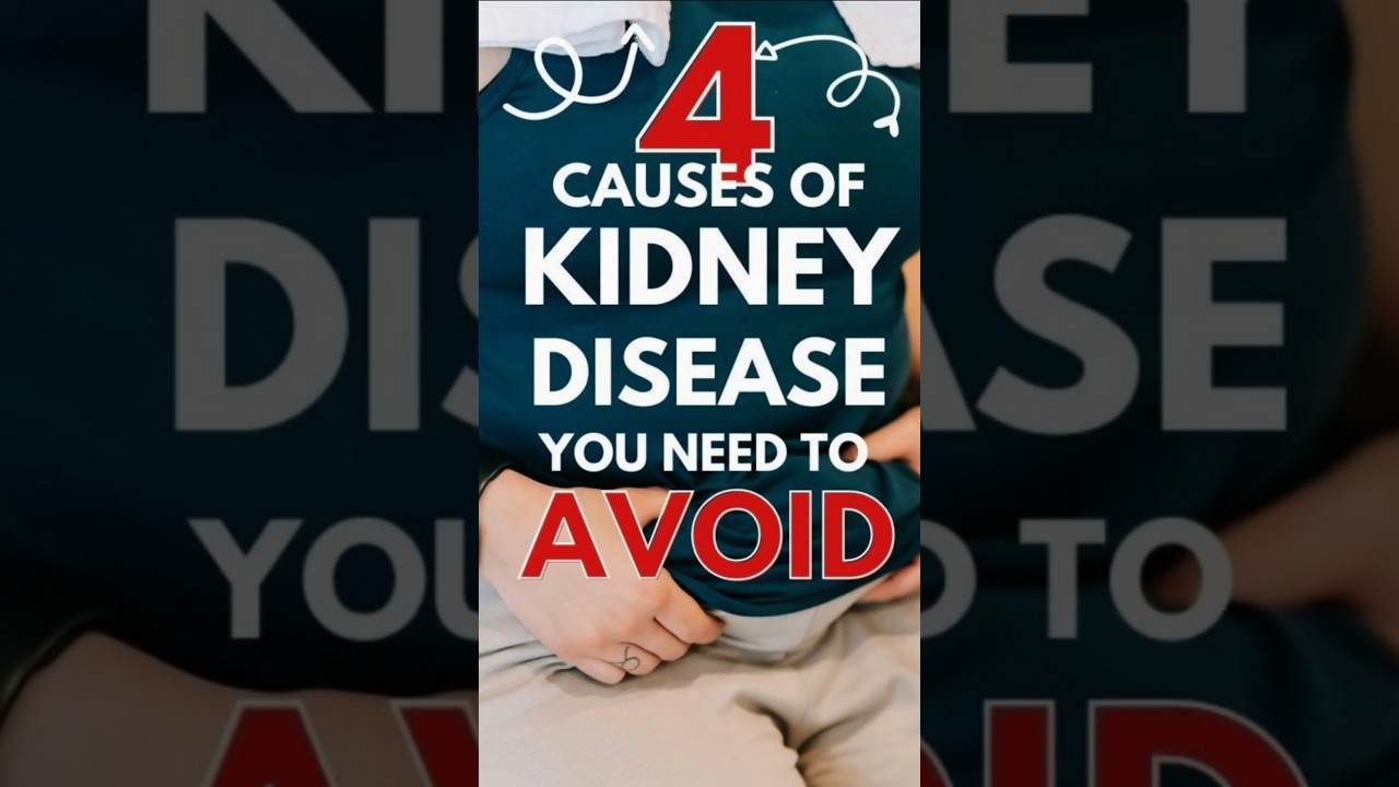 Four Causes of Kidney Disease You Need to Avoid. #health #usa #america #kidney #kidneydisease #food