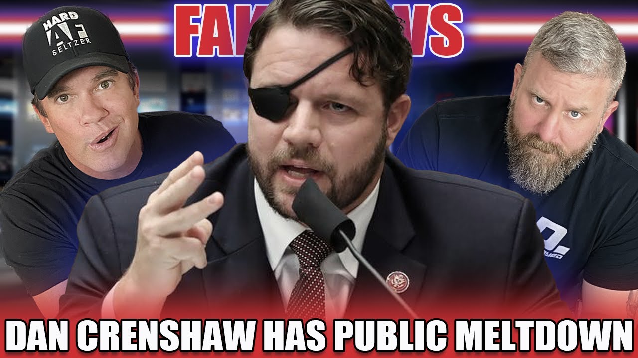 Dan Crenshaw Has Public Meltdown – Drinkin' Bros Fake News 370