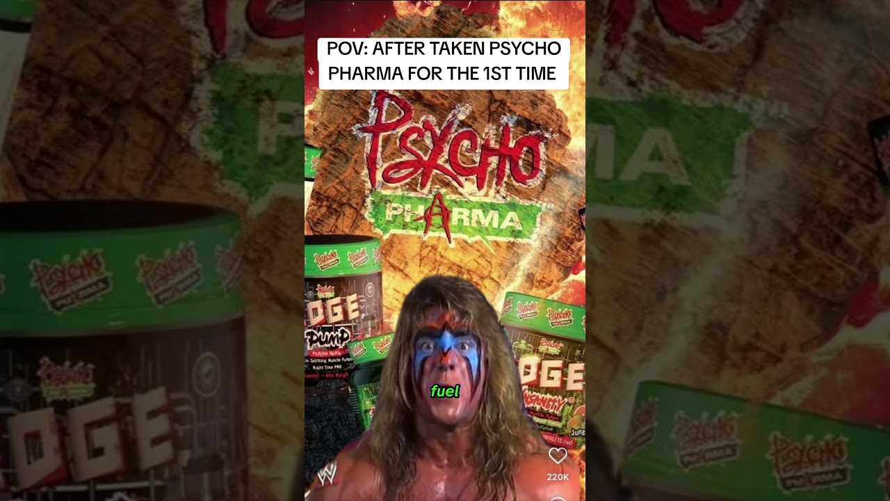 Become the Ultimate Warrior. Edge of Insanity Pre-workout. psychopharma.com coupon code “AFUSA”