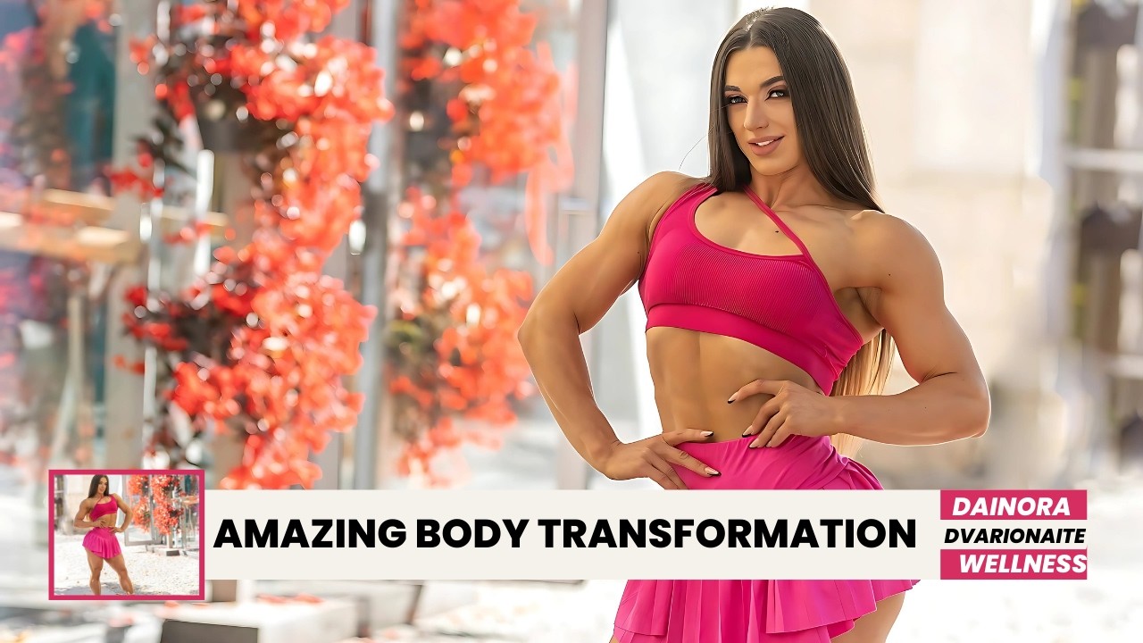 Lithuanian FBB Muscle Wellness Dainora Dvarionaite: Amazing Body Transformation