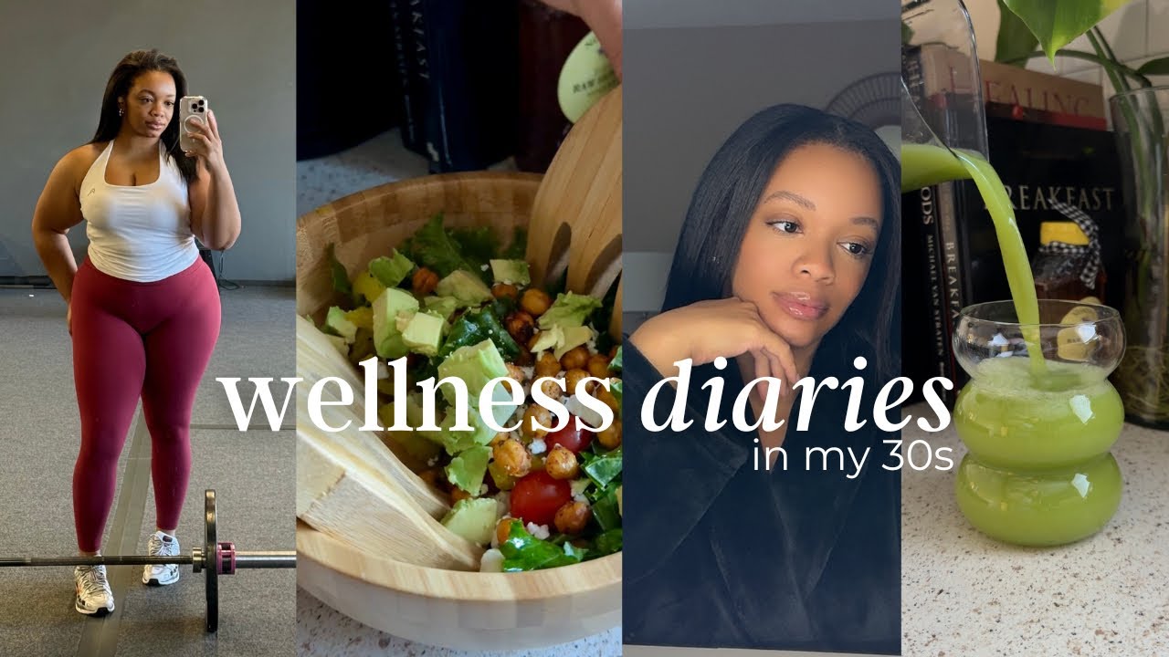 wellness diaries 🌱gaining weight, self care night, wellness habits in my 30s