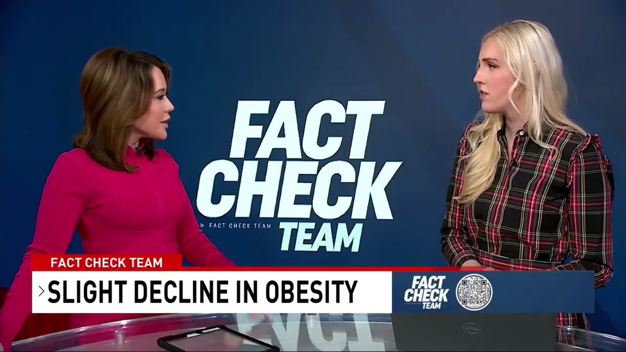 Fact Check Team: US obesity rates see first decline in over a decade