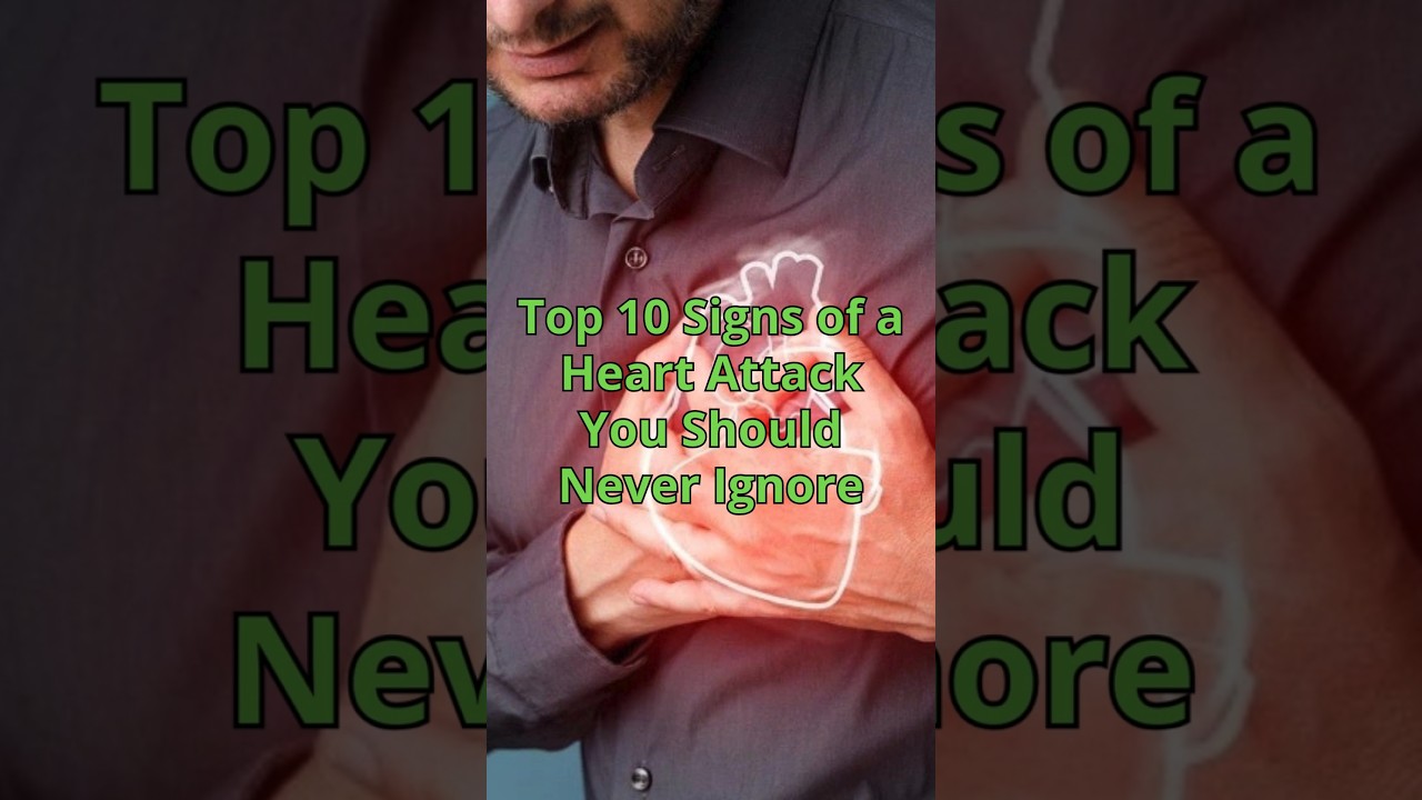 Top 10 Signs of a Heart Attack You Should Never Ignore