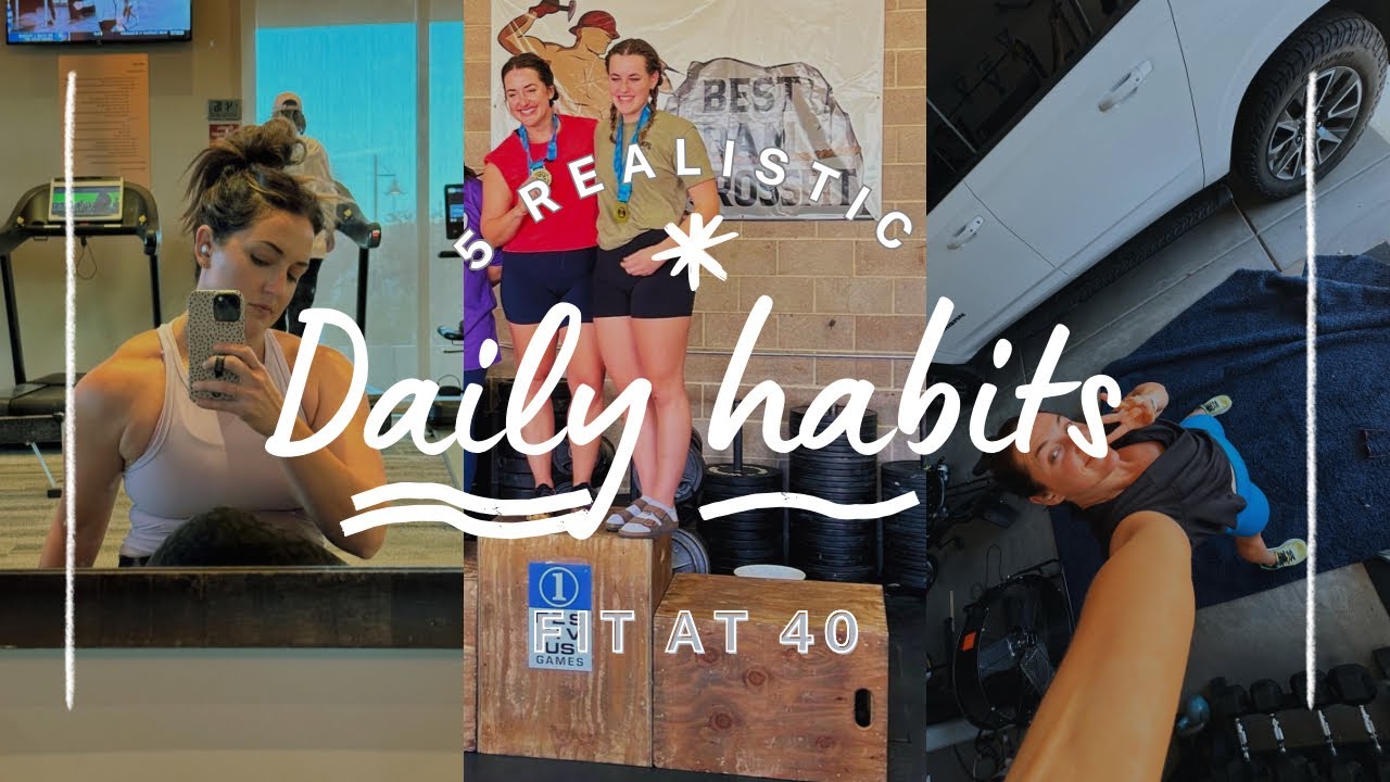 5 SIMPLE DAILY HABITS TO FEEL BETTER IN 2025||FIT AT 40 ✨💪🏻