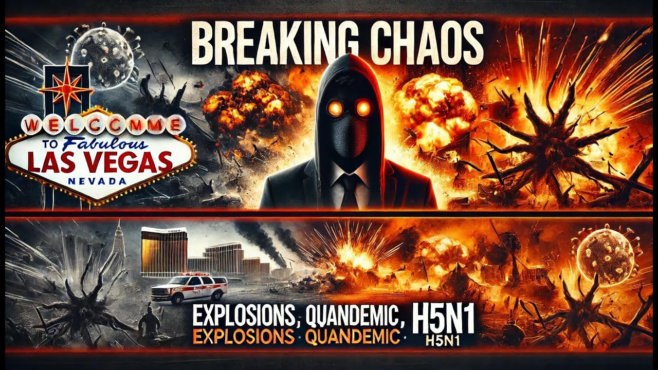 Explosions, Smart Dust NOLA, The Quad-demic, Mask Mandates 2025, and H5N1 Threats  – Beyond The Veil