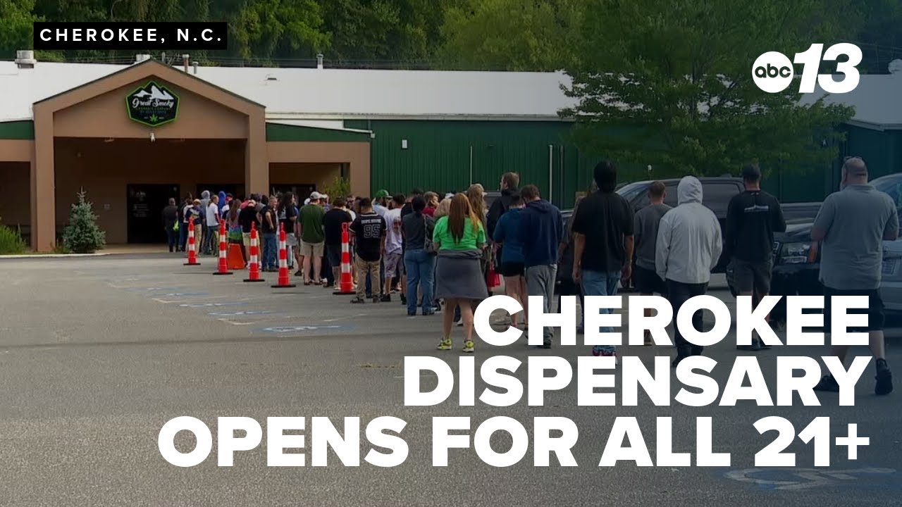 Eastern Band of Cherokee Indians' cannabis dispensary opens for all adults over 21