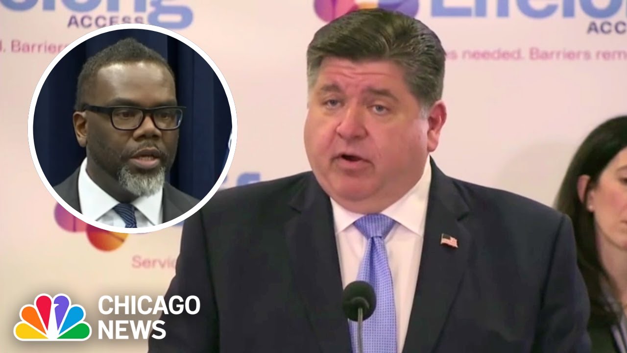 Gov. Pritzker SLAMS Chicago Mayor for lack of outreach & relationship with Springfield (FULL Q&A)